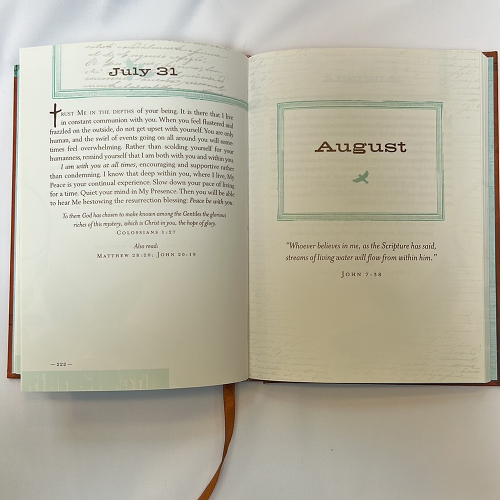 Jesus Calling: Enjoy Peace in His Presence - Hardcover By Sarah Young - Picture 4 of 4